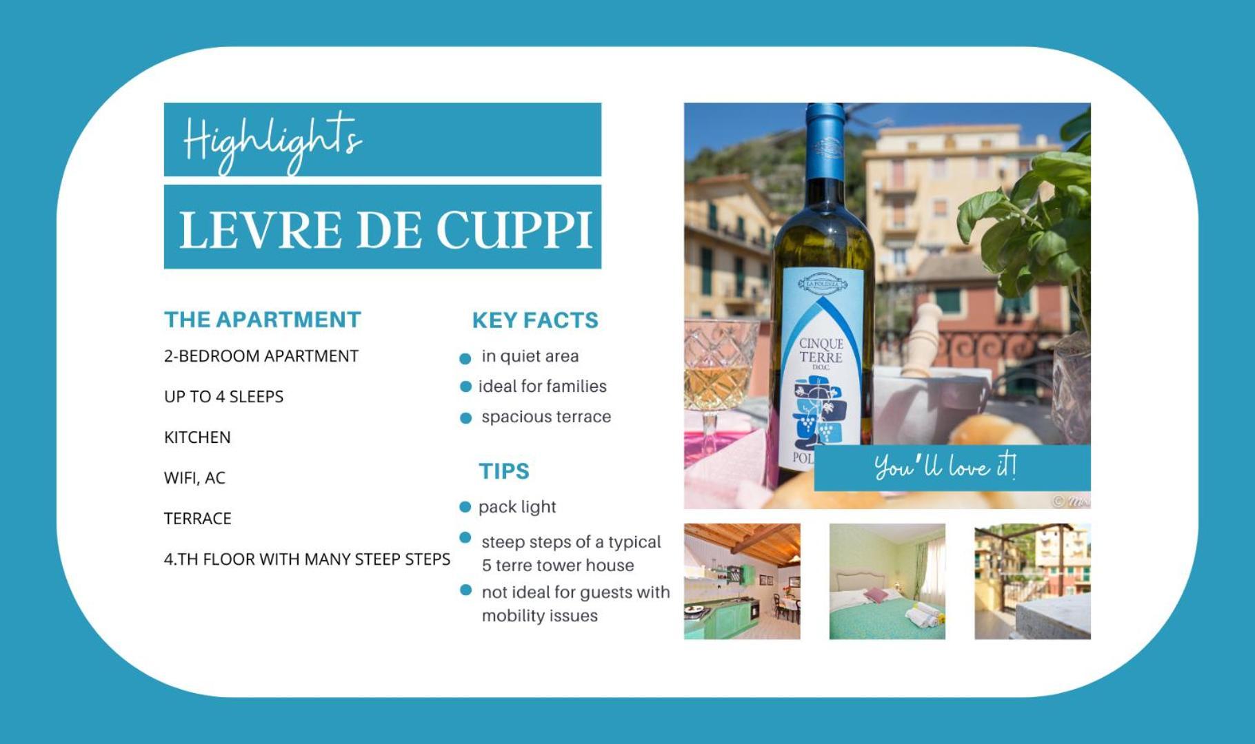 Levre De Cuppi Monterosso al Mare Exterior foto